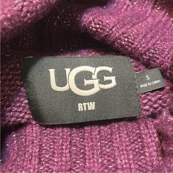 UGG Lylah Rollneck Sweater Metallic - Picture 8 of 11